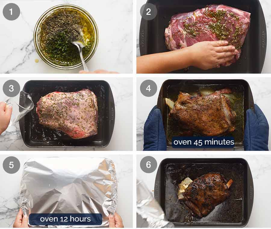 How to make 12 Hour Slow Roasted Lamb Shoulder