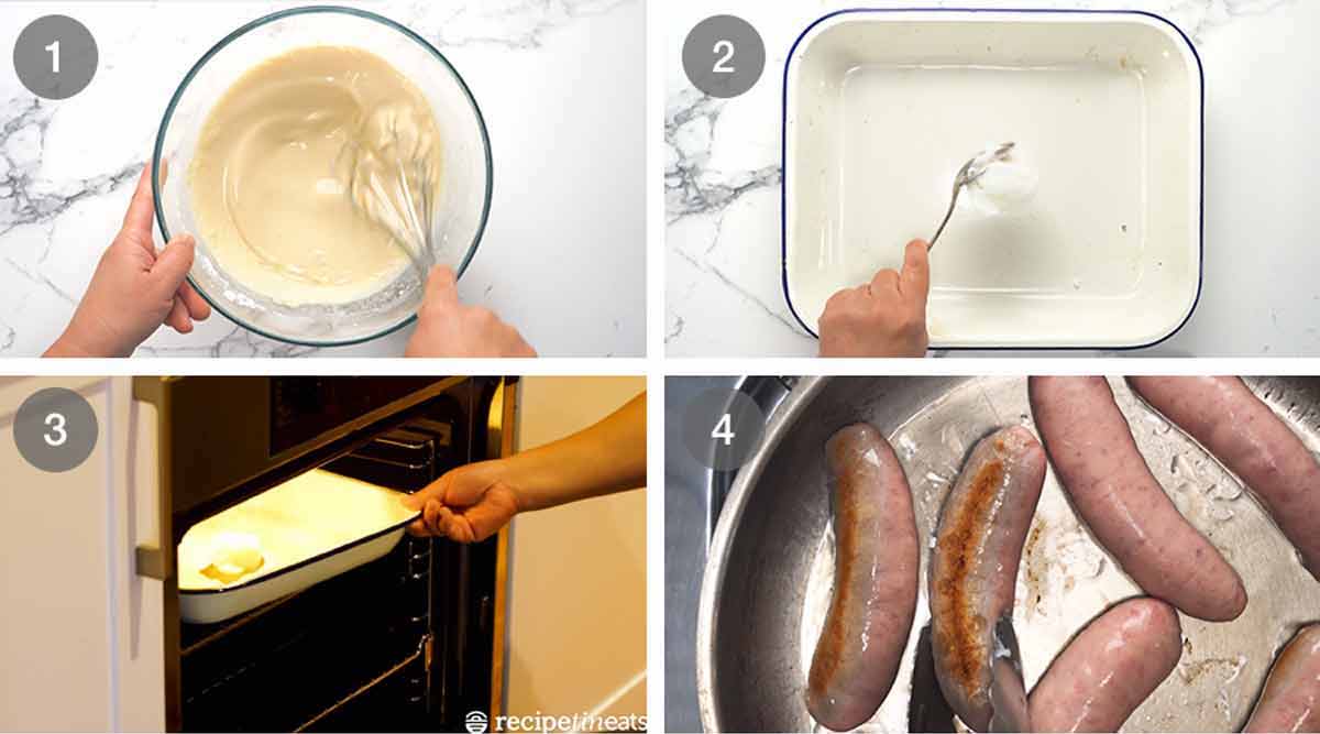 How to make Toad in the hole