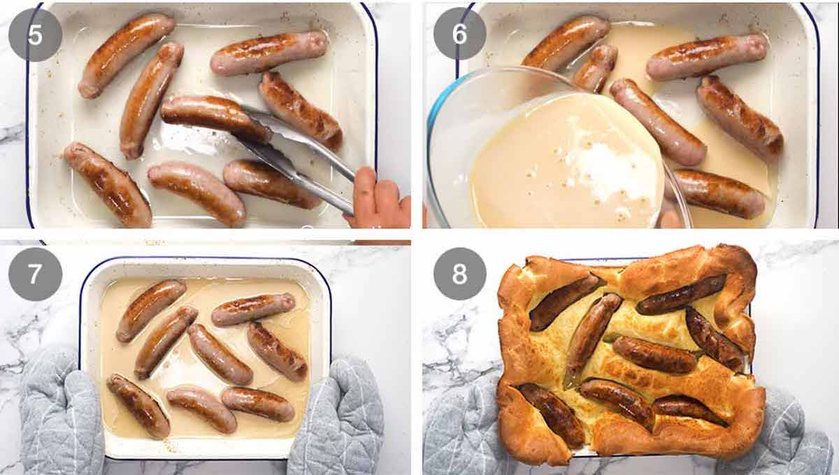 How to make Toad in the hole